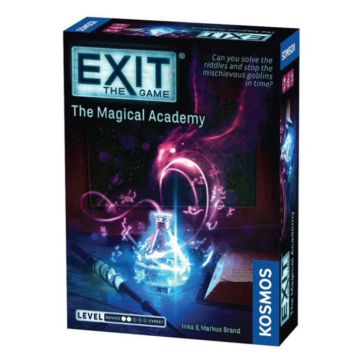 Exit: Escape Room 21: The Magical Academy (EN) (KOS01888) i gruppen LEKER, BARN OG BABY / Leker / Brettspill / Familiespill hos TP E-commerce Nordic AB (C86575)