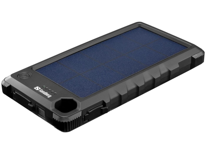 Sandberg Outdoor Solar Powerbank 10000 i gruppen SMARTTELEFON & NETTBRETT / Ladere og Kabler / Powerbanks hos TP E-commerce Nordic AB (C86579)