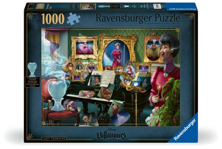 Ravensburger Puslespill Villainous Lady Tremaine 1000p (12001126) i gruppen LEKER, BARN OG BABY / Leker / Barnas puslespill hos TP E-commerce Nordic AB (C86593)