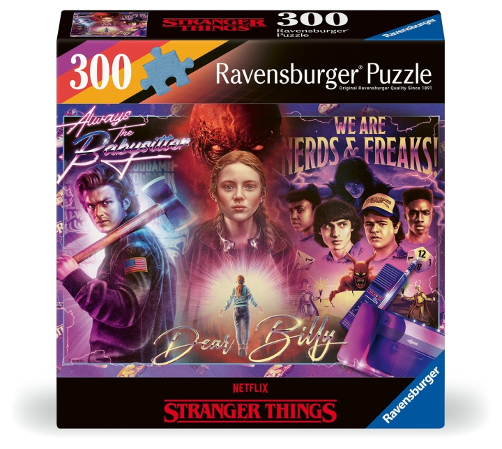 Ravensburger Puzzle Stranger Things 300p (12001226) i gruppen LEKER, BARN OG BABY / Leker / Barnas puslespill hos TP E-commerce Nordic AB (C86596)