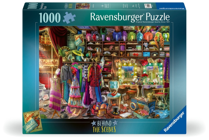 Ravensburger Puslespill Bak kulissene 1000p (12000295) i gruppen LEKER, BARN OG BABY / Leker / Barnas puslespill hos TP E-commerce Nordic AB (C86600)