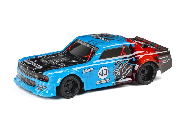 TEC-TOY Beast Racing R/C 1:24 2,4GHz - blå (471422) i gruppen LEKER, BARN OG BABY / Radiostyrt / Radiostyrte biler hos TP E-commerce Nordic AB (C86635)