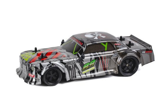 TEC-TOY Lucky Racing R/C 1:18, 2,4GHz 3,4V Li-Ion - rød (471427) i gruppen LEKER, BARN OG BABY / Radiostyrt / Radiostyrte biler hos TP E-commerce Nordic AB (C86637)