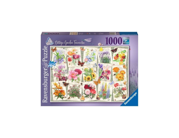 Ravensburger Hageblomster 1000p - (12000286) i gruppen LEKER, BARN OG BABY / Leker / Barnas puslespill hos TP E-commerce Nordic AB (C86642)