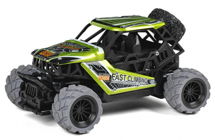 TEC-TOY King Climber R/C 1:18 2,4G 3,7V Li-ion, grønn (471416) i gruppen LEKER, BARN OG BABY / Radiostyrt / Radiostyrte biler hos TP E-commerce Nordic AB (C86647)