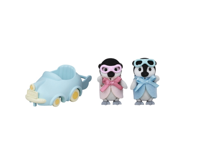 Sylvanian Families Penguin Babies Ride N Play (5695) i gruppen LEKER, BARN OG BABY / Leker / Figurer, miniatyrer og tilbehør hos TP E-commerce Nordic AB (C86650)