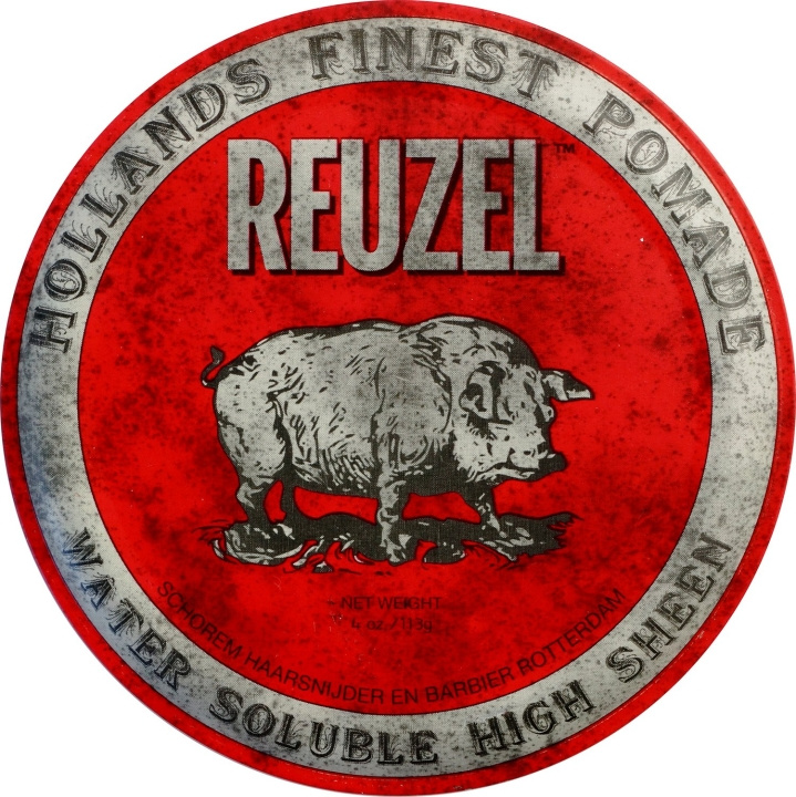 Reuzel Red Water Soluble High Sheen Pomade 113 ml i gruppen HELSE OG SKJØNNHET / Hår & styling / Hårstyling / Pomade hos TP E-commerce Nordic AB (C86661)