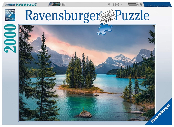 Ravensburger Puslespill 2000 - Spirit Island Canada (10216714) i gruppen LEKER, BARN OG BABY / Leker / Barnas puslespill hos TP E-commerce Nordic AB (C86673)