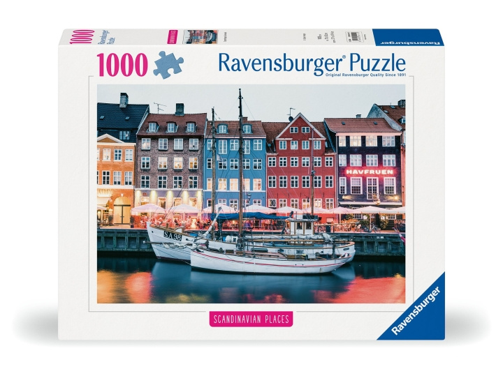 Ravensburger Puslespill Scandinavian Copenhagen Denmark 1000p (12000111) i gruppen LEKER, BARN OG BABY / Leker / Barnas puslespill hos TP E-commerce Nordic AB (C86694)