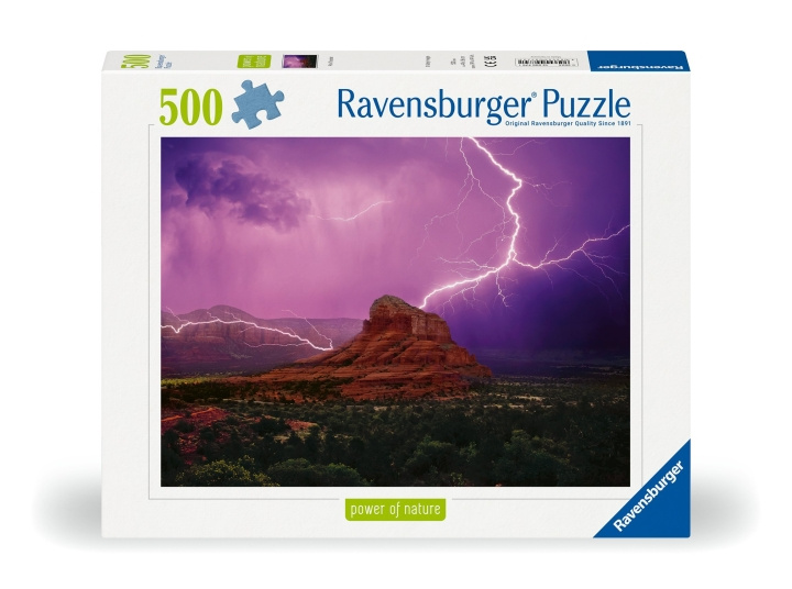 Ravensburger Puslespill Pink Thunder 500p (12000779) i gruppen LEKER, BARN OG BABY / Leker / Barnas puslespill hos TP E-commerce Nordic AB (C86696)