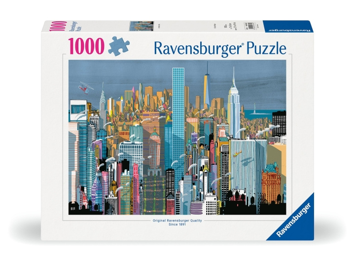 Ravensburger Puslespill I Am New York 1000p (12000784) i gruppen LEKER, BARN OG BABY / Leker / Barnas puslespill hos TP E-commerce Nordic AB (C86697)