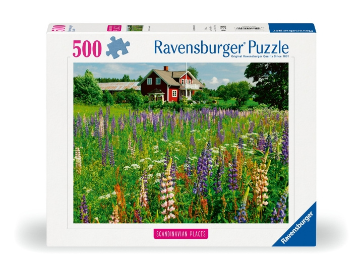 Ravensburger Puslespill Gård i Sverige 500p (12000844) i gruppen LEKER, BARN OG BABY / Leker / Barnas puslespill hos TP E-commerce Nordic AB (C86698)