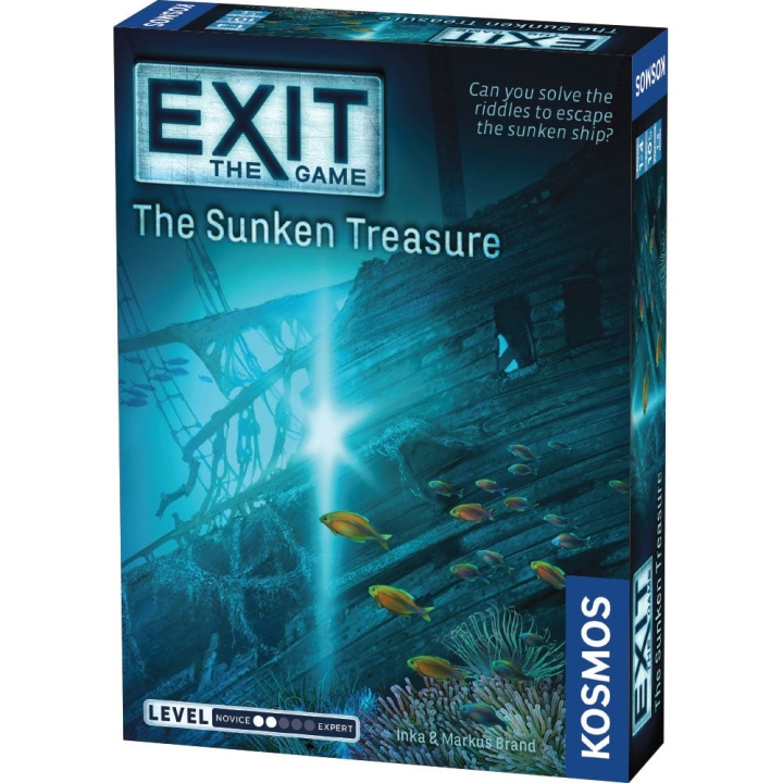 Exit: Escape Room : The Sunken Treasure (EN) (KOS1359) i gruppen LEKER, BARN OG BABY / Leker / Brettspill / Familiespill hos TP E-commerce Nordic AB (C86705)