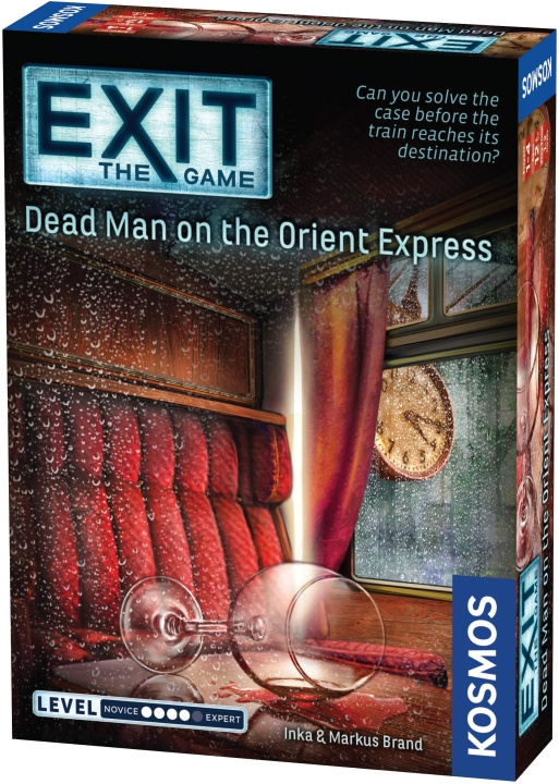 Exit: Escape Room : Dead Man on the Orient Express (EN) (KOS1358) i gruppen LEKER, BARN OG BABY / Leker / Brettspill / Familiespill hos TP E-commerce Nordic AB (C86711)