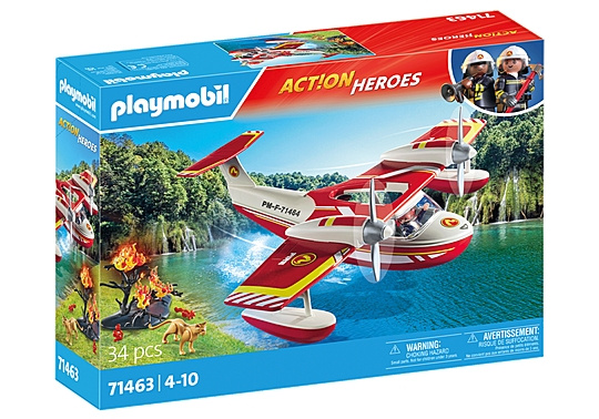 Playmobil Brannslukking Sjøfly med slukkefunksjon (71463) i gruppen LEKER, BARN OG BABY / Leker / Leksaker hos TP E-commerce Nordic AB (C86718)