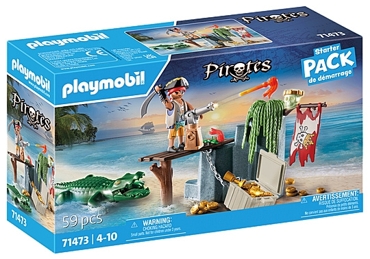 Playmobil Sjørøver med alligator (71473) i gruppen LEKER, BARN OG BABY / Leker / Lekesett hos TP E-commerce Nordic AB (C86719)