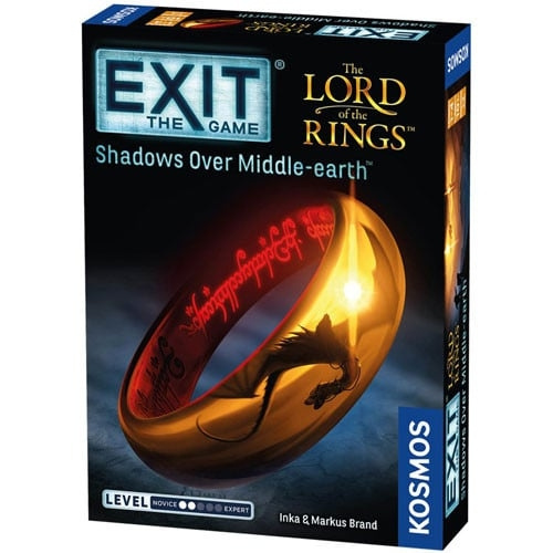 Exit: Escape Room : Lord Of The Rings - Shadows Over Middle-Earth (EN) (KOS1707) i gruppen LEKER, BARN OG BABY / Leker / Brettspill / Familiespill hos TP E-commerce Nordic AB (C86733)