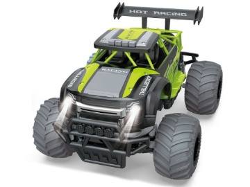 TEC-TOY Hot Racing R/C 1:14, 2,4 GHz 3,7 V Li-Ion - grønn (471407) i gruppen LEKER, BARN OG BABY / Radiostyrt / Radiostyrte biler hos TP E-commerce Nordic AB (C86742)