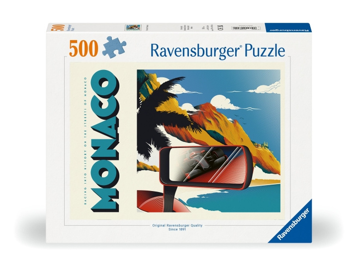 Ravensburger Puslespill Monaco Grand Prix 500p (12000774) i gruppen LEKER, BARN OG BABY / Leker / Barnas puslespill hos TP E-commerce Nordic AB (C86775)