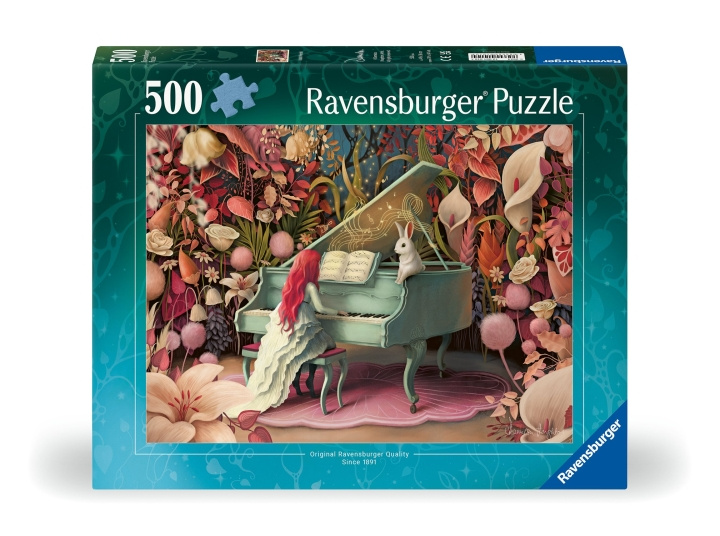 Ravensburger Puslespill Rabbit Recital 500p (12001010) i gruppen LEKER, BARN OG BABY / Leker / Barnas puslespill hos TP E-commerce Nordic AB (C86777)