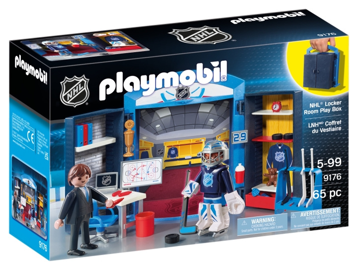 Playmobil NHL Locker Room Play Box (9176) i gruppen LEKER, BARN OG BABY / Leker / Leksaker hos TP E-commerce Nordic AB (C86798)