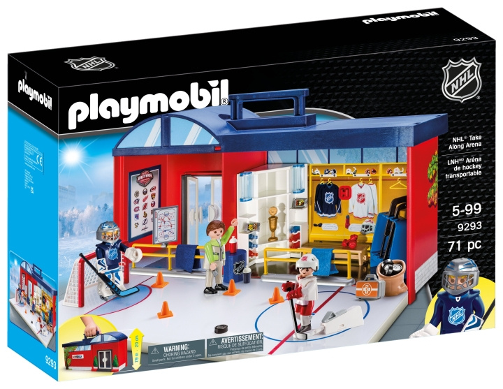 Playmobil NHL Ta med deg arenaen (9293) i gruppen LEKER, BARN OG BABY / Leker / Leksaker hos TP E-commerce Nordic AB (C86799)