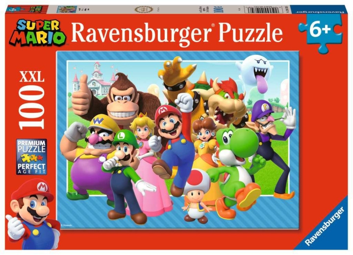 Ravensburger Super Mario 100p puslespill i gruppen LEKER, BARN OG BABY / Leker / Barnas puslespill hos TP E-commerce Nordic AB (C86808)