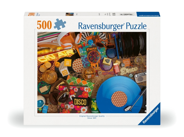 Ravensburger Puslespill Vinyl Is Back 500p (12000773) i gruppen LEKER, BARN OG BABY / Leker / Barnas puslespill hos TP E-commerce Nordic AB (C86810)