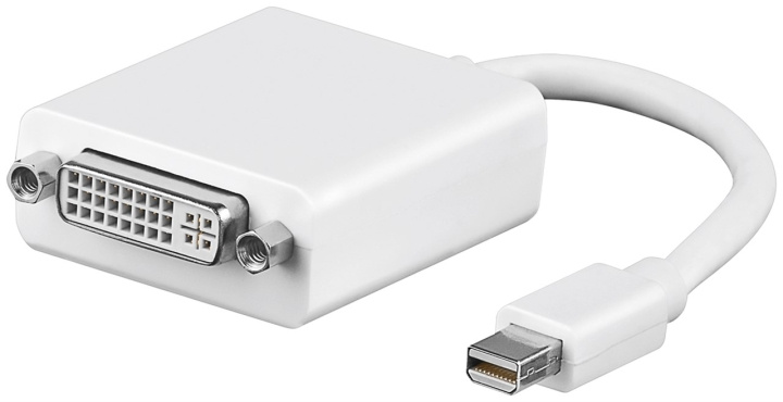 Goobay Mini DisplayPort™/DVI-D-adapterkabel 1.1 Mini DisplayPort plugg > DVI-I-uttaget Dual Link (24 + 5 stift) i gruppen Datautstyr / Kabler og adaptere / DVI / Adaptere hos TP E-commerce Nordic AB (C86852)