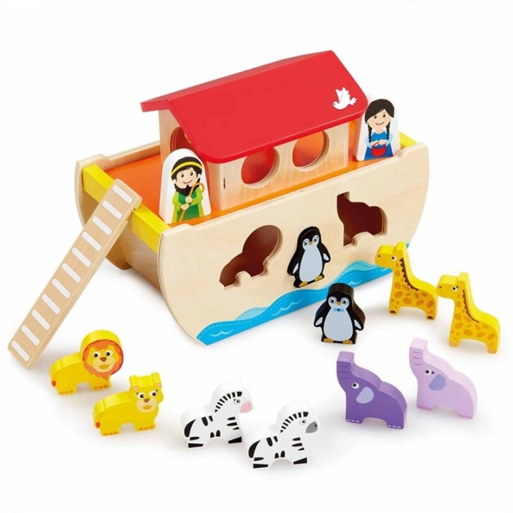 Woodlets Noahs Ark Shape Sorter (31216137) i gruppen LEKER, BARN OG BABY / Babyleker (0-3 år) / Aktivitetsleker hos TP E-commerce Nordic AB (C87093)