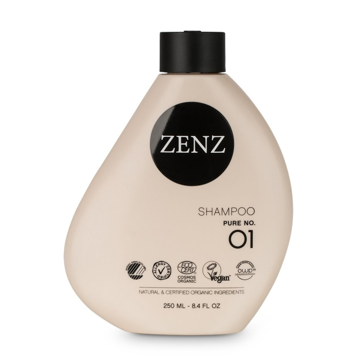 ZENZ Organic Pure No. 01 Shampoo - 250 ml i gruppen HELSE OG SKJØNNHET / Hår & styling / Hårpleie / Sjampo hos TP E-commerce Nordic AB (C87095)