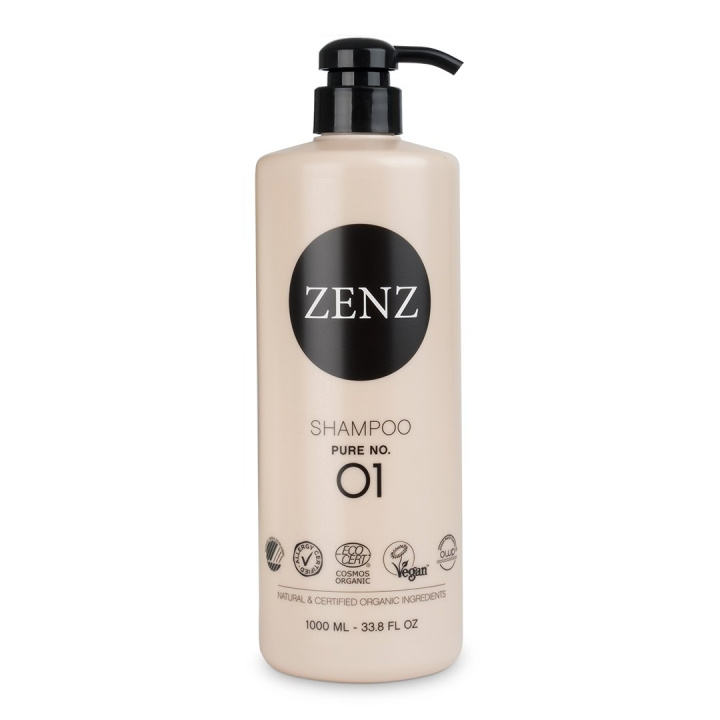 ZENZ Organic Pure No. 01 Shampoo - 1000 ml i gruppen HELSE OG SKJØNNHET / Hår & styling / Hårpleie / Sjampo hos TP E-commerce Nordic AB (C87096)