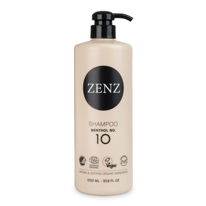 ZENZ Økologisk Menthol No. 10 Shampoo - 1000 ml i gruppen HELSE OG SKJØNNHET / Hår & styling / Hårpleie / Sjampo hos TP E-commerce Nordic AB (C87101)