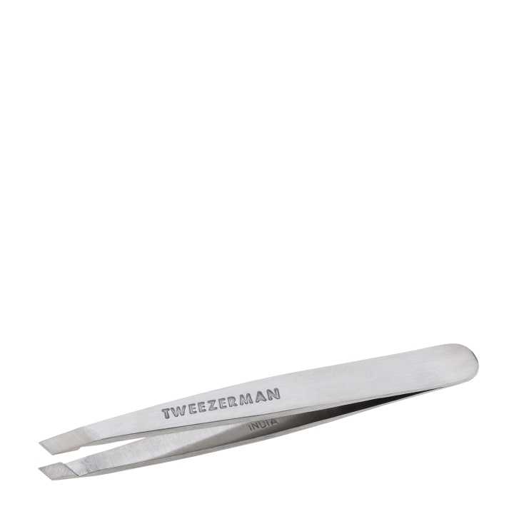 Tweezerman Mini Slant Pincett Classic Stainless i gruppen HELSE OG SKJØNNHET / Makeup / Verktøy og sminkesett / Andre verktøy hos TP E-commerce Nordic AB (C87119)