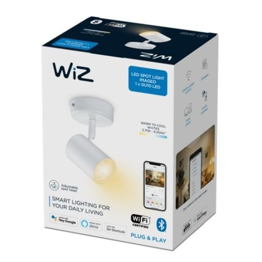 WiZ IMAGEO WiZ Spots 1x5W W 27-65K TW i gruppen HJEM, HUS OG HAGE / Smarthus / Smart belysning hos TP E-commerce Nordic AB (C87126)