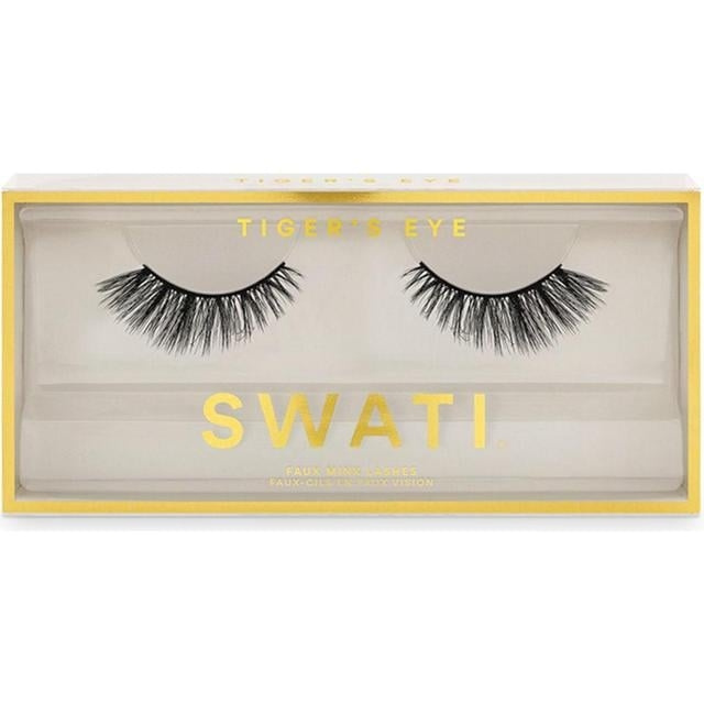 SWATI Faux Mink Lashes Tiger´s Eye i gruppen HELSE OG SKJØNNHET / Makeup / Øyne og øyebryn / Løsvipper hos TP E-commerce Nordic AB (C87135)