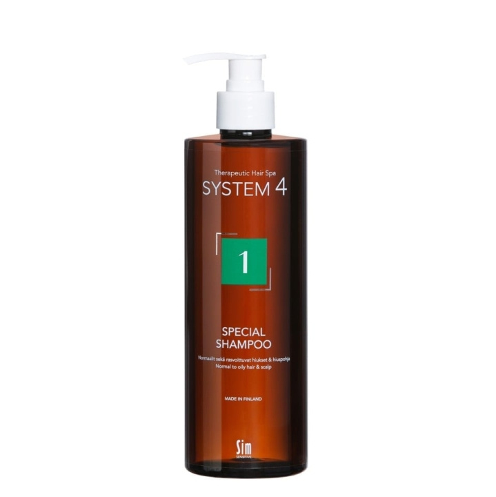 System 4 Nr. 1 Climbazole Shampoo 500 ml i gruppen HELSE OG SKJØNNHET / Hår & styling / Hårpleie / Sjampo hos TP E-commerce Nordic AB (C87175)