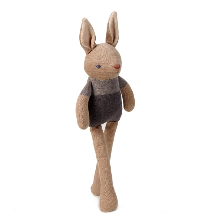 ThreadBear Dukke - Taupe Bunny 35 cm - (TB4069) i gruppen LEKER, BARN OG BABY / Leker / Dukker & tilbehør hos TP E-commerce Nordic AB (C87206)