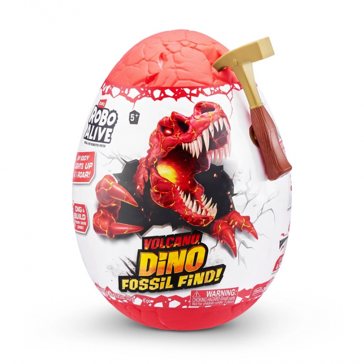 Zuru Robo Alive - Dino Fossil Find - S2 - Volcano - Overraskelsesegg (71116) i gruppen LEKER, BARN OG BABY / Leker / Leksaker hos TP E-commerce Nordic AB (C87217)