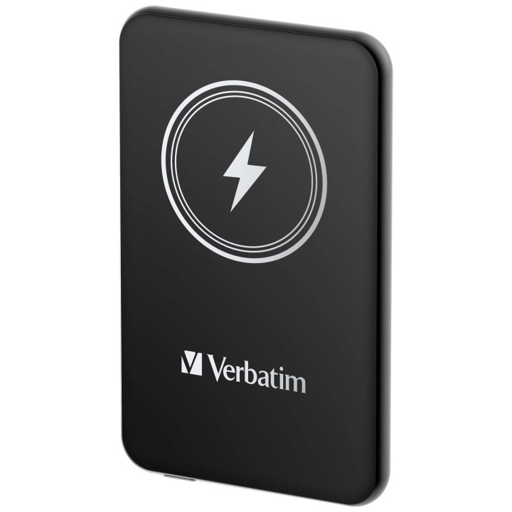 Verbatim Charge ´n´ Go Magnetisk trådløs powerbank 5000 i gruppen SMARTTELEFON & NETTBRETT / Ladere og Kabler / Powerbanks hos TP E-commerce Nordic AB (C87309)