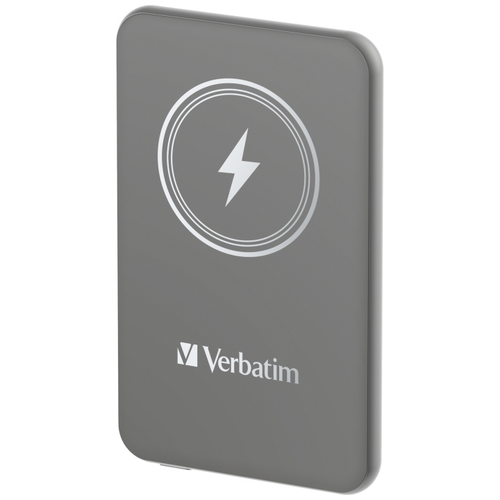 Verbatim Charge ´n´ Go Magnetisk trådløs powerbank 5000 i gruppen SMARTTELEFON & NETTBRETT / Ladere og Kabler / Powerbanks hos TP E-commerce Nordic AB (C87310)