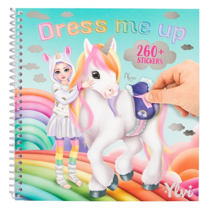 Ylvi Dress Me Up-klistremerkebok ( 0413215 ) i gruppen LEKER, BARN OG BABY / Leker / Håndtverk hos TP E-commerce Nordic AB (C87346)