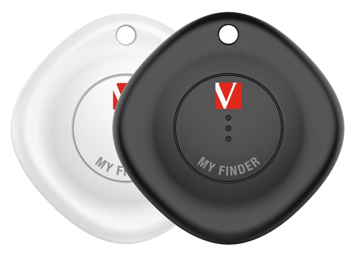 Verbatim My Finder Bluetooth-sporingsenhet, svart/hvit (2-pk) i gruppen SPORT, FRITID & HOBBY / Morsomme produkter / Smarte produkter hos TP E-commerce Nordic AB (C87372)