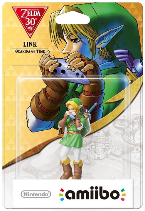 Nintendo Amiibo Figurine Link (Ocarina of Time) i gruppen Elektronikk / TV-spill & tilbehør / Nintendo Switch / Tilbehør hos TP E-commerce Nordic AB (C87424)