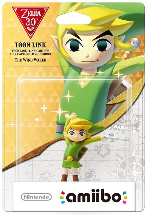 Nintendo Amiibo-figur Toon Link (Wind Waker) i gruppen Elektronikk / TV-spill & tilbehør / Nintendo Switch / Tilbehør hos TP E-commerce Nordic AB (C87425)