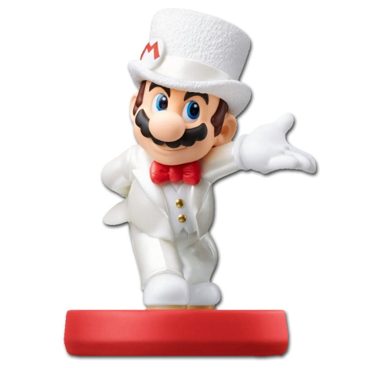 Amiibo Nintendo Amiibo Mario i bryllupsantrekk (Super Mario Collection) i gruppen Elektronikk / TV-spill & tilbehør / Nintendo Switch hos TP E-commerce Nordic AB (C87438)