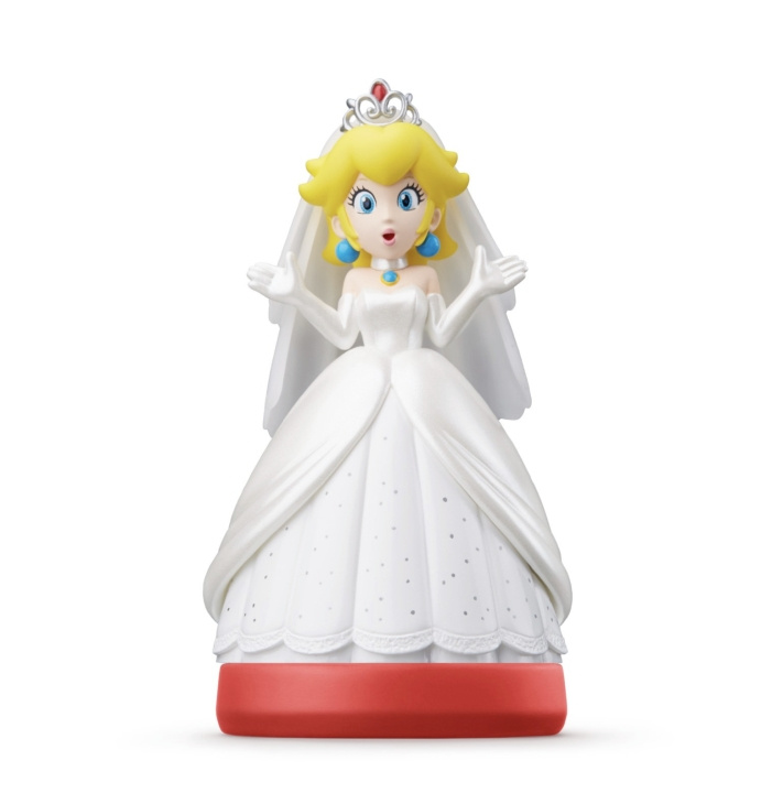 Amiibo Nintendo Amiibo Peach i bryllupsantrekk (Super Mario Collection) i gruppen Elektronikk / TV-spill & tilbehør / Nintendo Switch hos TP E-commerce Nordic AB (C87439)