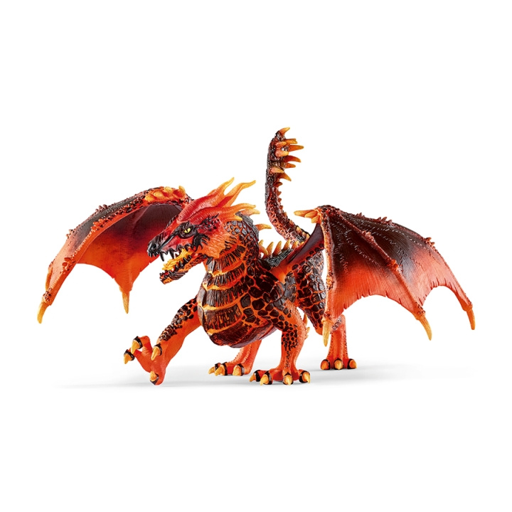 Schleich Eldradors skapninger - Lavadrage (70138) i gruppen LEKER, BARN OG BABY / Leker / Figurer, miniatyrer og tilbehør hos TP E-commerce Nordic AB (C87444)