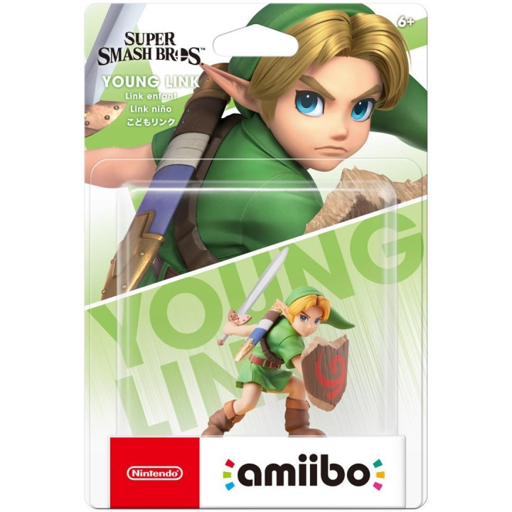 Nintendo Amiibo Young Link (Super Smash) i gruppen Elektronikk / TV-spill & tilbehør / Nintendo Switch / Tilbehør hos TP E-commerce Nordic AB (C87461)