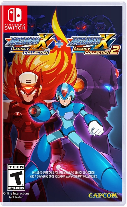 Capcom Mega Man X Legacy Collection 1 + 2 Nintendo Switch Game (#) i gruppen Elektronikk / TV-spill & tilbehør / Nintendo Switch / Spel hos TP E-commerce Nordic AB (C87465)